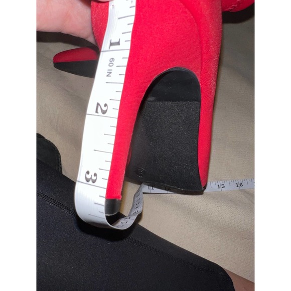 Target Red Pointed Toe Booties Size 9 Never Worn - Picture 5 of 5